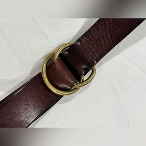 Banana Republic Dark Brown Leather Belt